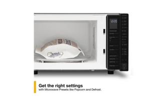 1.1 Cu. Ft. Capacity Countertop Microwave with 900 Watt Cooking Power