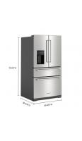 26.2 Cu. Ft. Multi-Door French Door Refrigerator with Platinum Interior