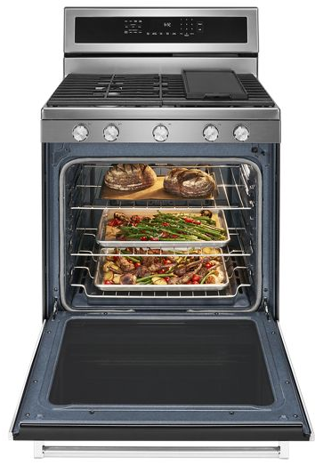 30-Inch 5-Burner Gas Convection Range