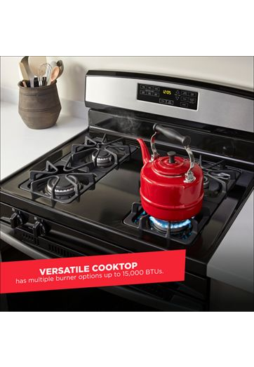 30-inch Gas Range with Self-Clean Option