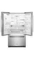 26.8 cu. ft. 36-Inch Width Standard Depth French Door Refrigerator with Exterior Ice and Water and PrintShield™ finish