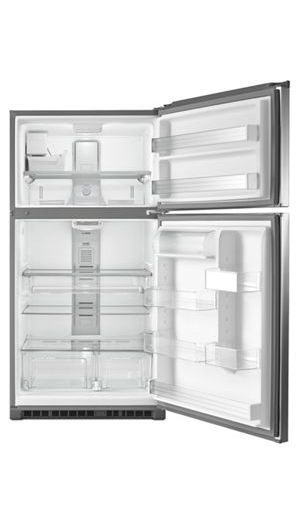 33-Inch Wide Top Freezer Refrigerator with EvenAir™ Cooling Tower- 21 Cu. Ft.