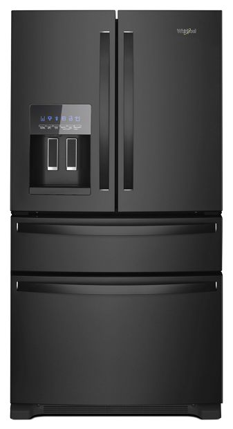 Whirlpool® 36-Inch Wide French Door Bottom Mount Refrigerator.