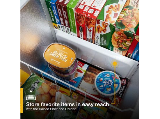 16 Cu. Ft. Convertible Freezer to Refrigerator with Baskets