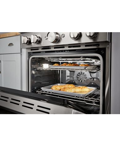 KitchenAid® 30'' Smart Commercial-Style Dual Fuel Range with 4 Burners