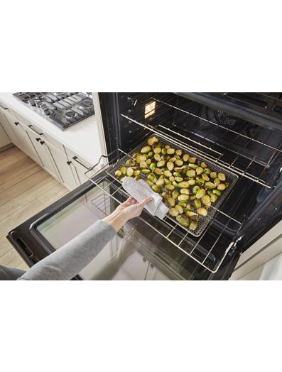 6.4 Cu. Ft. Wall Oven Microwave Combo with Air Fry
