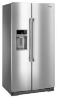 36- Inch Wide Counter Depth Side-by-Side Refrigerator- 21 Cu. Ft.