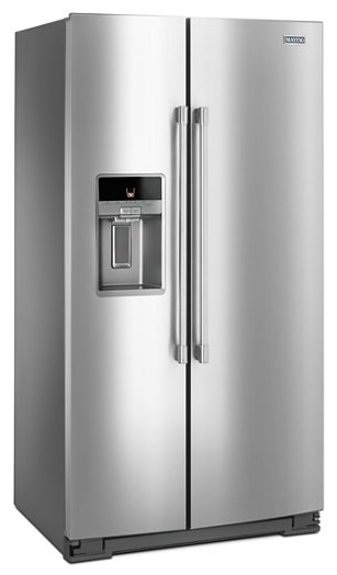 36- Inch Wide Counter Depth Side-by-Side Refrigerator- 21 Cu. Ft.