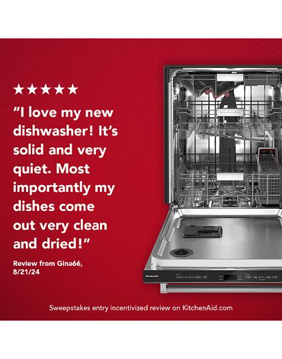 44dBA Dishwasher with FreeFlex™ Third Rack and LED Interior Lighting