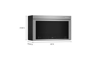 KitchenAid® Multifunction Over-the-Range Oven with Infrared Sensor Modes