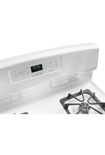 30-inch Gas Range with Self-Clean Option.
