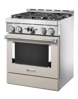 KitchenAid® 30'' Smart Commercial-Style Gas Range with 4 Burners