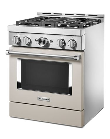 KitchenAid® 30'' Smart Commercial-Style Gas Range with 4 Burners