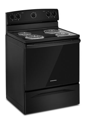 Amana® 30-inch Electric Range with Easy-Clean Glass Door