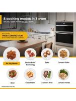 6.4 Cu. Ft. Wall Oven Microwave Combo with Air Fry