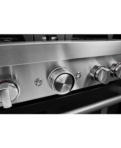 KitchenAid® 30'' Smart Commercial-Style Dual Fuel Range with 4 Burners