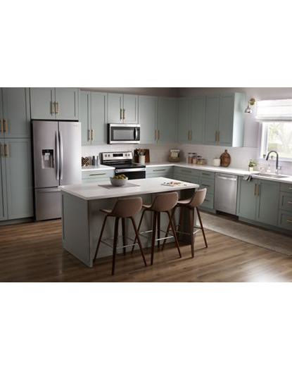 Fingerprint Resistant Dishwasher with 3rd Rack & Large Capacity