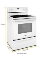 5.3 cu. ft. Freestanding Electric Range with 5 Elements