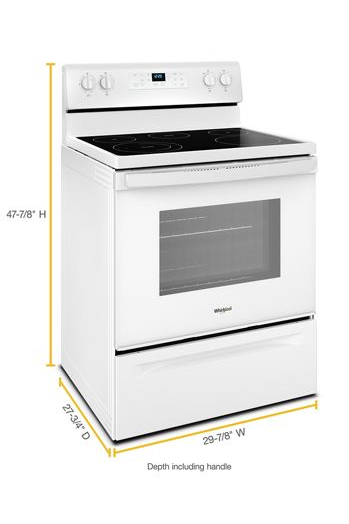 5.3 cu. ft. Freestanding Electric Range with 5 Elements