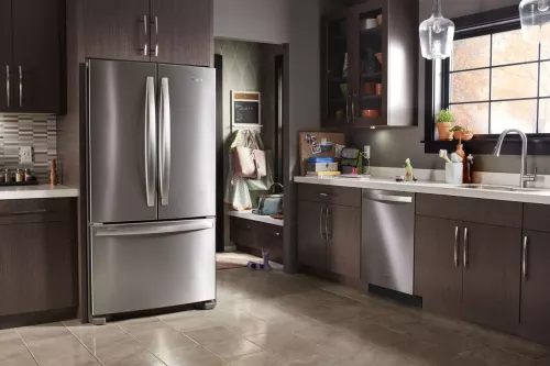 36-inch Wide French Door Refrigerator with Crisper Drawer - 25 cu. ft.