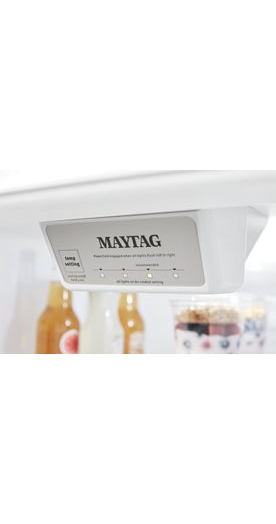 30-Inch Wide Top Freezer Refrigerator with PowerCold® Feature- 18 Cu. Ft.