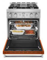 KitchenAid® 30'' Smart Commercial-Style Gas Range with 4 Burners