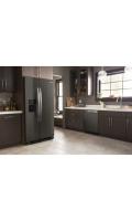 36-inch Wide Side-by-Side Refrigerator - 25 cu. ft.