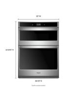 6.4 cu. ft. Smart Combination Convection Wall Oven with Air Fry, when Connected