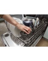 Pocket Handle Dishwasher with 3rd Rack & Large Capacity