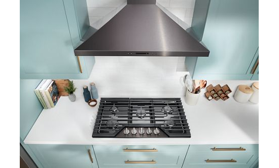 36-inch Gas Cooktop with EZ-2-Lift™ Hinged Cast-Iron Grates