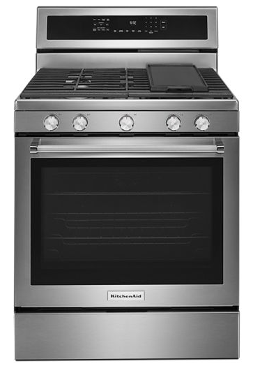 30-Inch 5-Burner Gas Convection Range