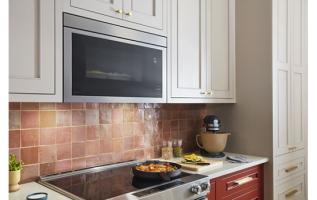 Over-The-Range Microwave with Flush Built-In Design