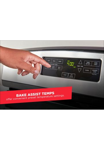30-inch Gas Range with Bake Assist Temps