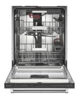 39 dBA Panel-Ready Flush-to-cabinet Dishwasher with FreeFlex™ Fit Third Level Rack