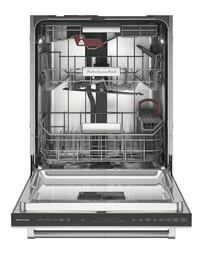39 dBA Panel-Ready Flush-to-cabinet Dishwasher with FreeFlex™ Fit Third Level Rack