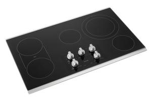 36-Inch Electric Cooktop with Reversible Grill and Griddle