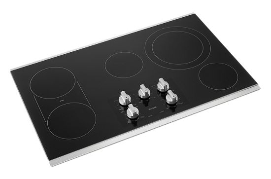 36-Inch Electric Cooktop with Reversible Grill and Griddle