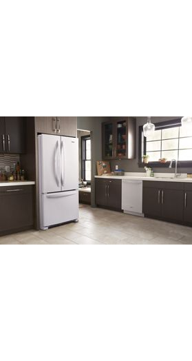 33-inch Wide French Door Refrigerator - 22 cu. ft.