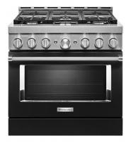 KitchenAid® 36'' Smart Commercial-Style Gas Range with 6 Burners