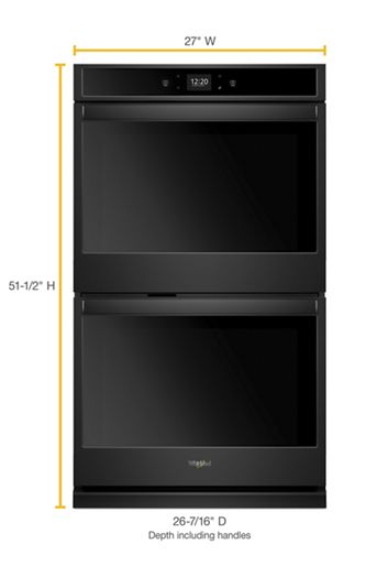 8.6 cu. ft. Smart Double Wall Oven with Touchscreen
