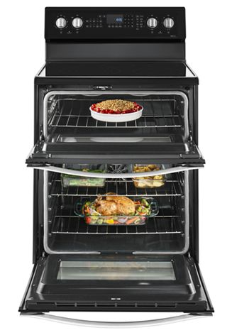 6.7 Cu. Ft. Electric Double Oven Range with True Convection