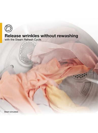 7.0 Cu. Ft. Top Load Gas Moisture Sensing Dryer with Steam