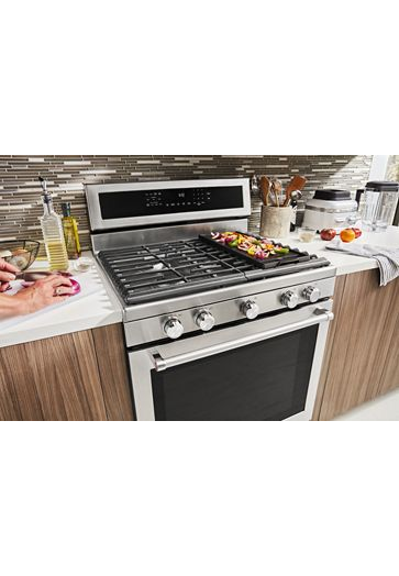 30-Inch 5-Burner Gas Convection Range