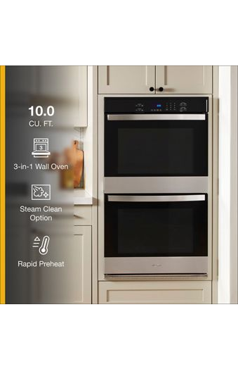 10.0 Total Cu. Ft. Double Self-Cleaning Wall Oven