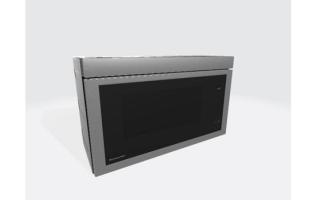 Over-The-Range Microwave with Flush Built-In Design