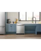 44 dBA ADA Compliant Dishwasher Flush with Cabinets with 3rd Rack