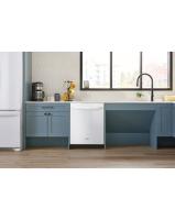 44 dBA ADA Compliant Dishwasher Flush with Cabinets with 3rd Rack