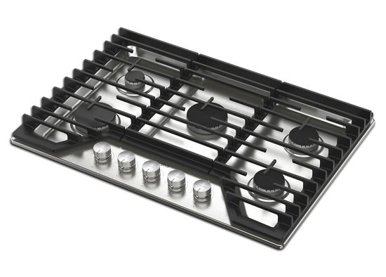 30-inch Gas Cooktop with Fifth Burner
