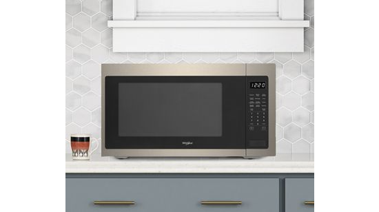 2.2 cu. ft. Countertop Microwave with 1,200-Watt Cooking Power