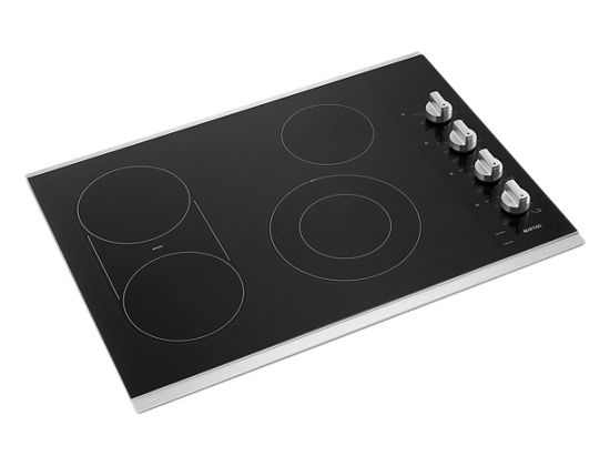 30-Inch Electric Cooktop with Reversible Grill and Griddle